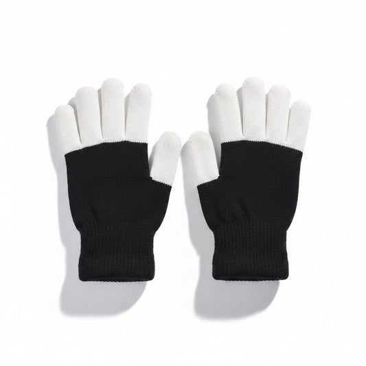 Rainbow LED Rave Gloves