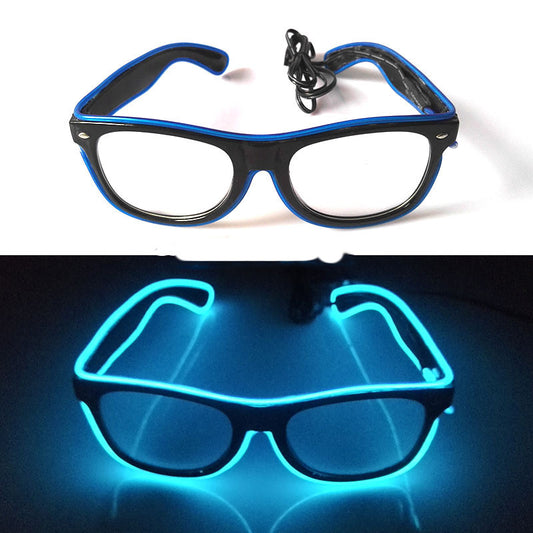 Neon Wire Rave Glasses