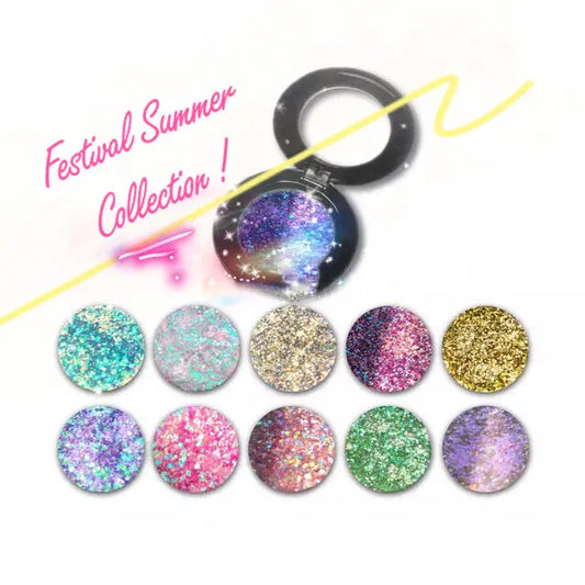 AFTER HOURS *LMT EDT* Summer Festival Pressed Glitter inkeddollcosmetics