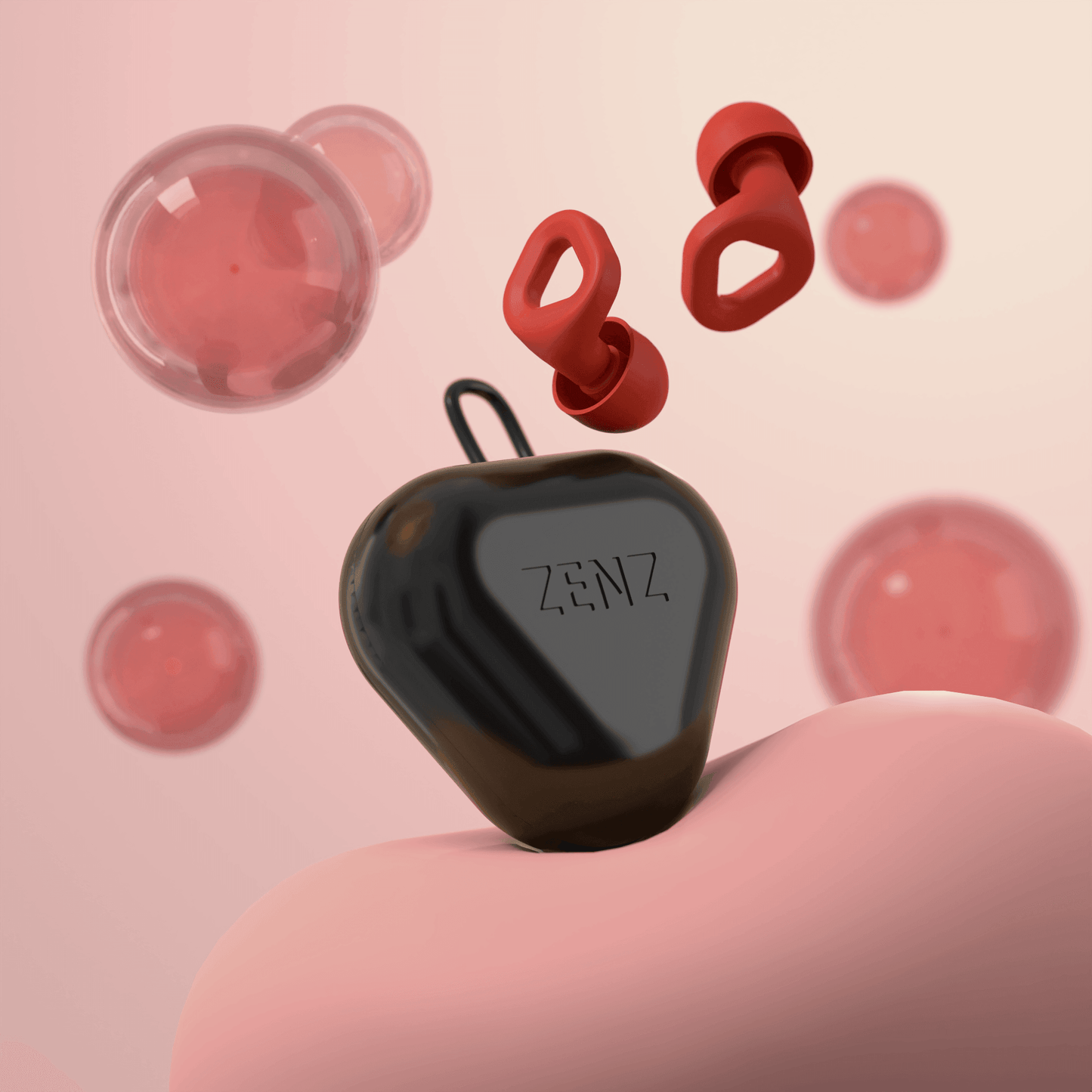 Unwind Earplugs - Fiery Red