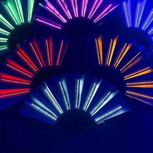 Folding LED Fan