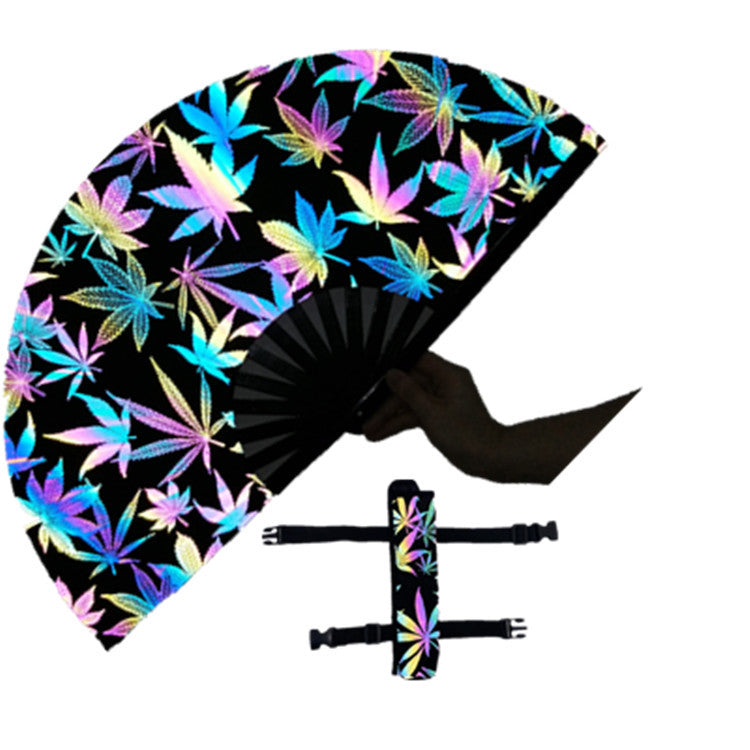 Reflective Rave Hand Fan