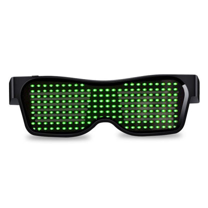 LED Pixel Rave Glasses