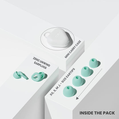 Unwind Earplugs - Mossy Mint