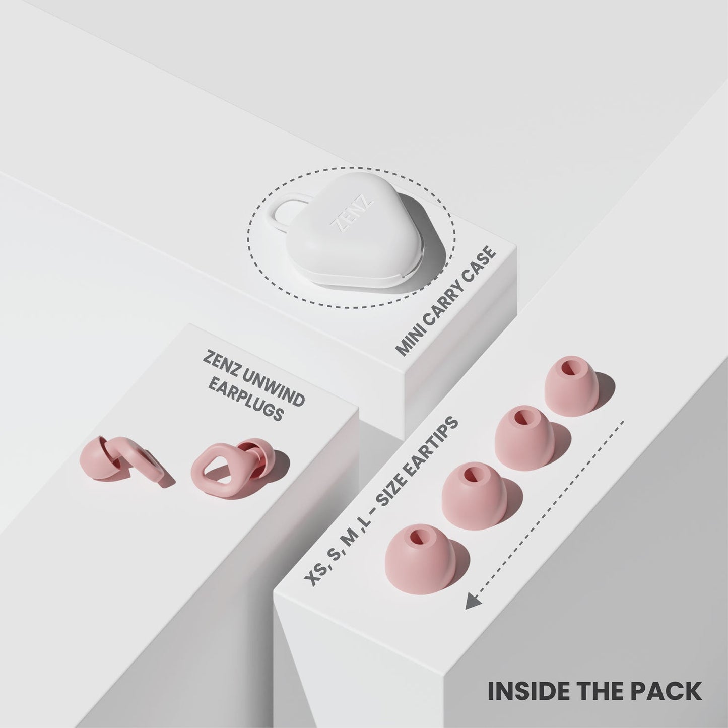 Unwind Earplugs - Mystic Pink