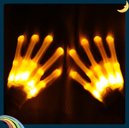 LED Skeleton Rave Gloves