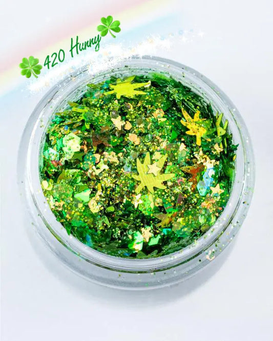 420 Hunny Festival Glamdoll Glitter Mix inkeddollcosmetics