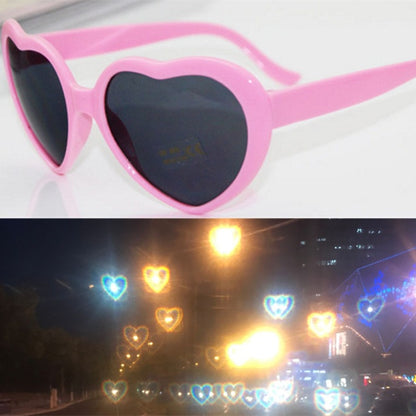 Heart Diffraction Rave Glasses