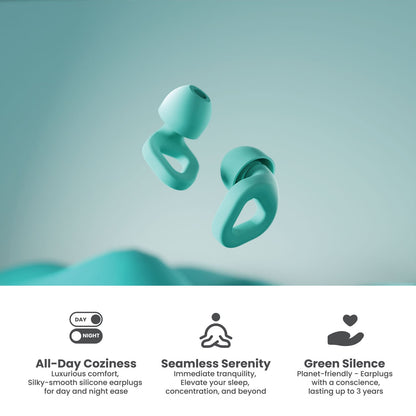 Unwind Earplugs - Mossy Mint
