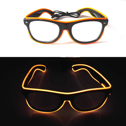 Neon Wire Rave Glasses