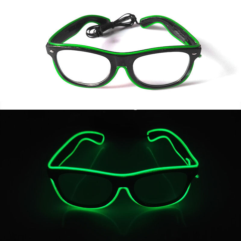 Neon Wire Rave Glasses