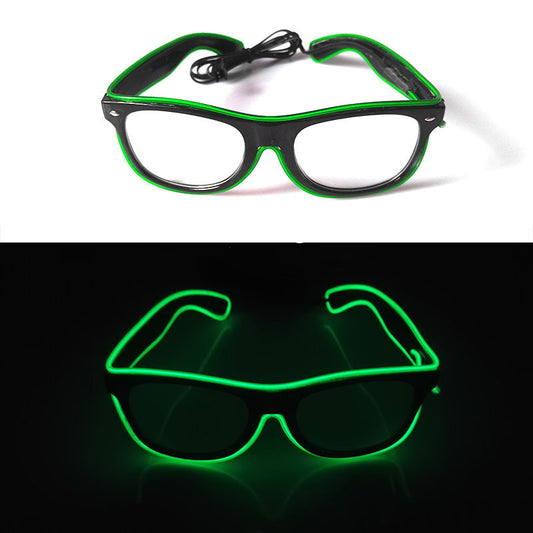 Neon Wire Rave Glasses
