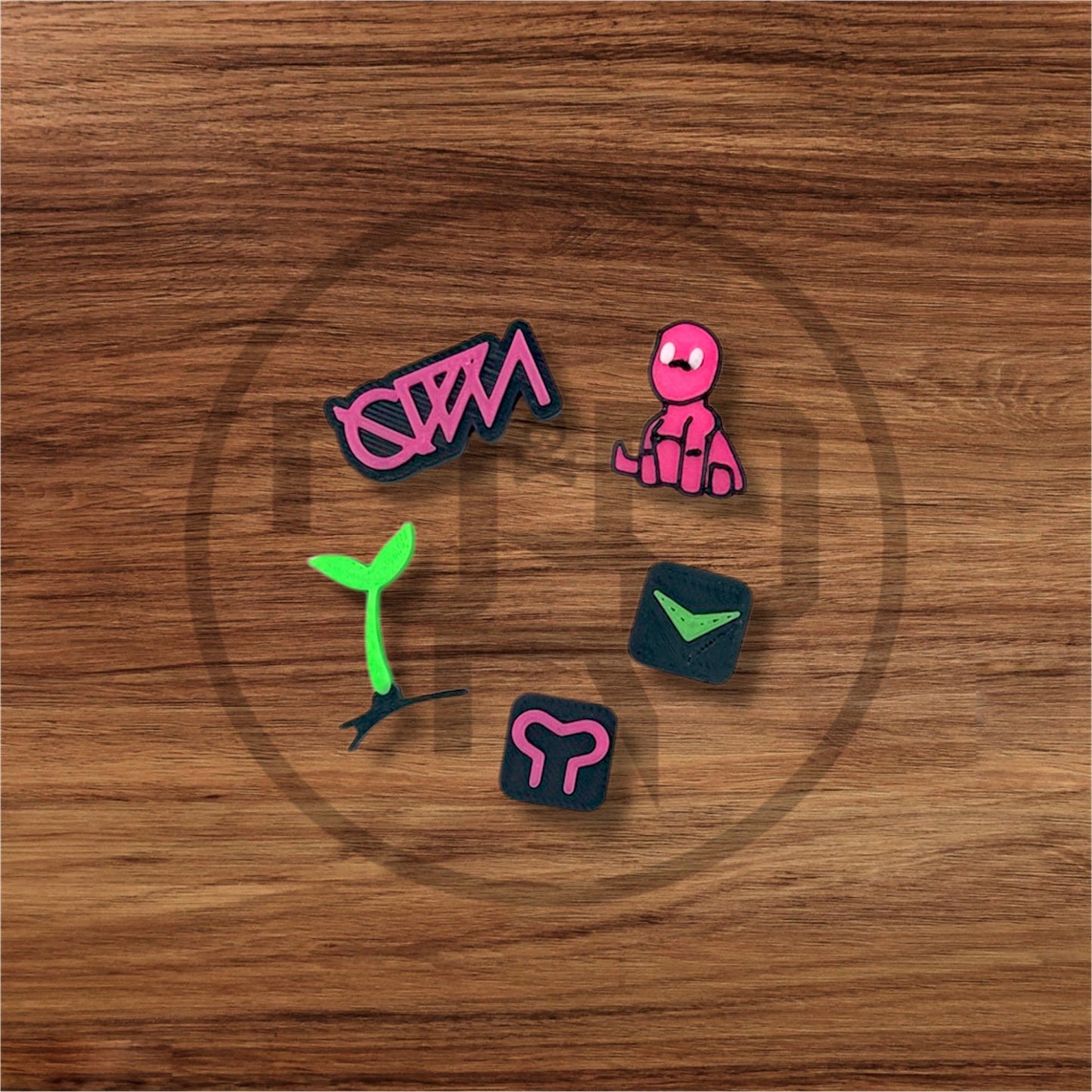 GWN Ganja White Night "Sprouted" Variety Pack | Kandi Beads | Shoe Charms
