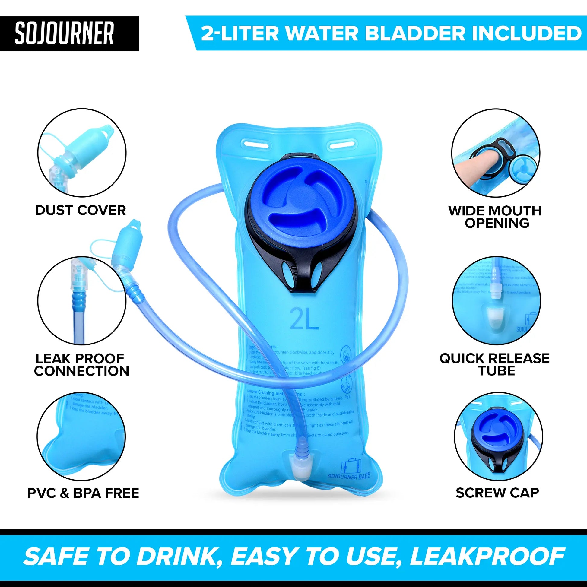 Hydration Pack Backpack (Medium) SoJourner