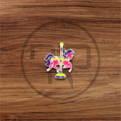 Pink Pony Club Carousel Dancer Pony | Kandi Beads | Shoe Charms