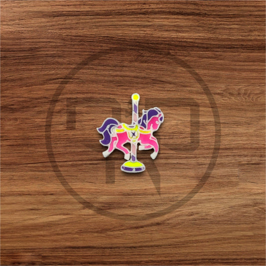 Pink Pony Club Carousel Dancer Pony 3D-printed kandi bead and shoe charm