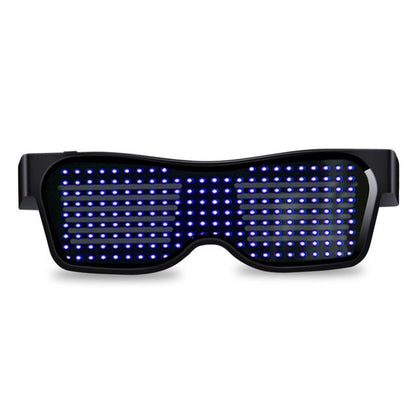 LED Pixel Rave Glasses