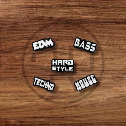 EDM Subgenre Variety Pack | Kandi Beads | Shoe Charms