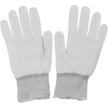 LED Rave Gloves in White