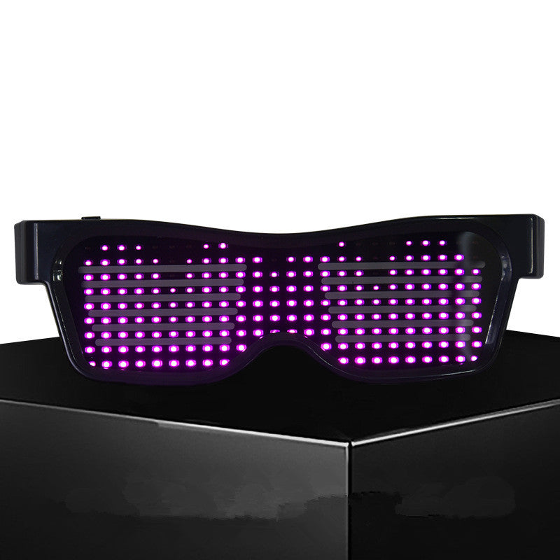 LED Pixel Rave Glasses, festival eyewear, view 5