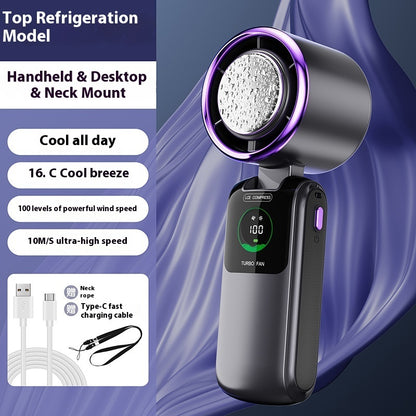 Turbo Cooling Handheld Fan