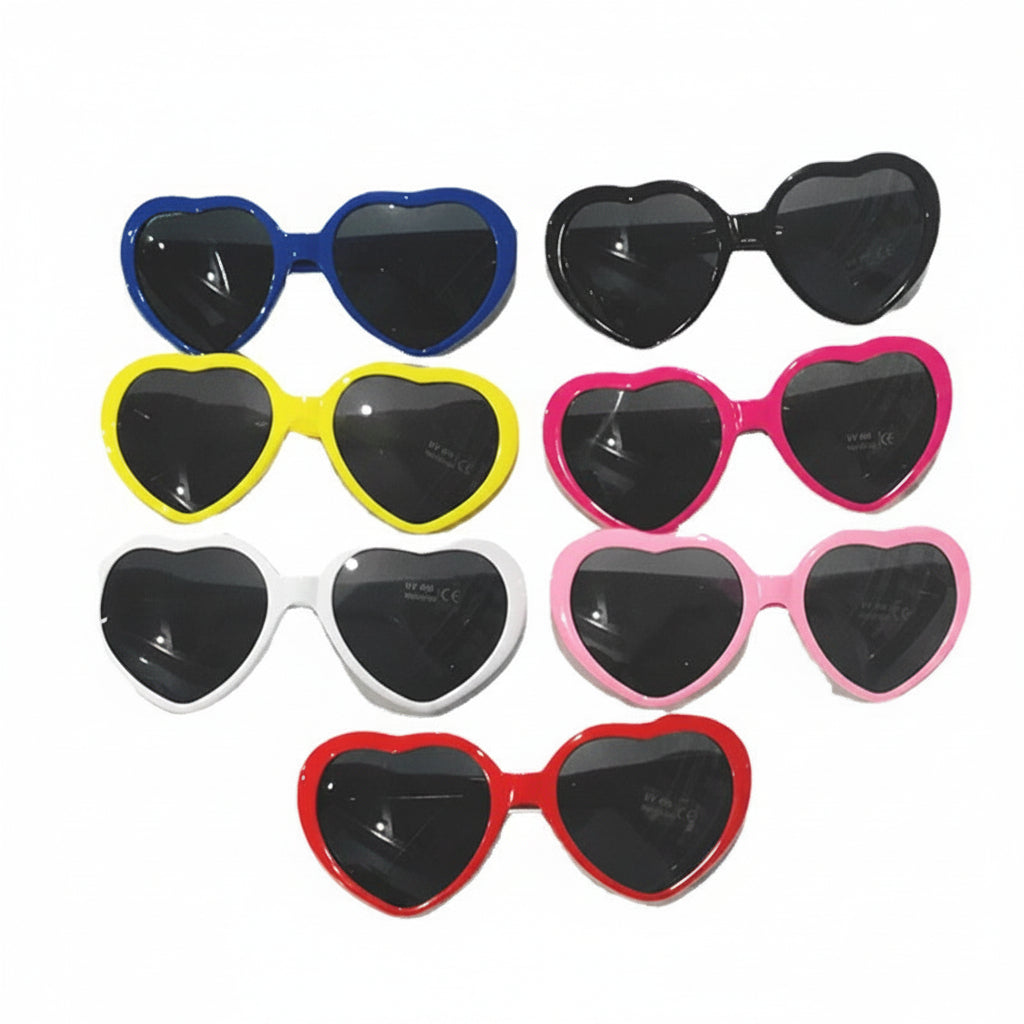 Heart Diffraction Rave Glasses