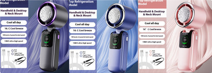 Turbo Cooling Handheld Fan