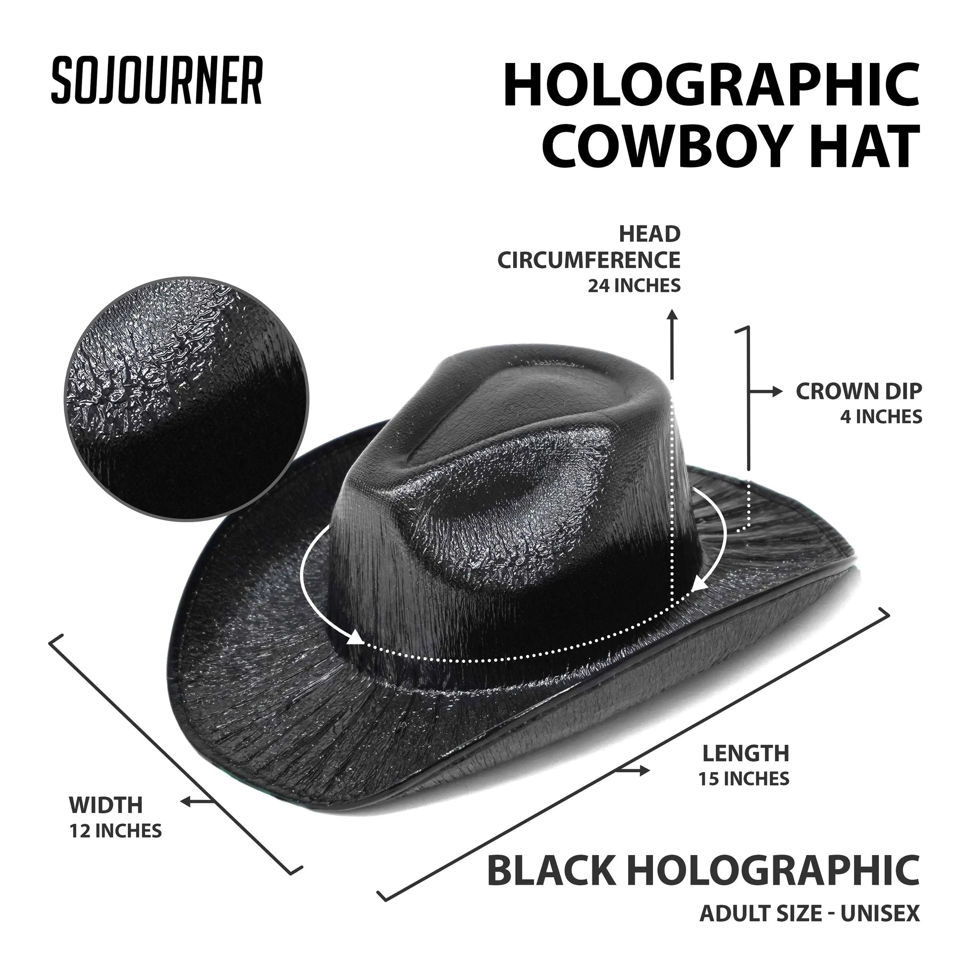 Rave Space Cowboy Hat SoJourner