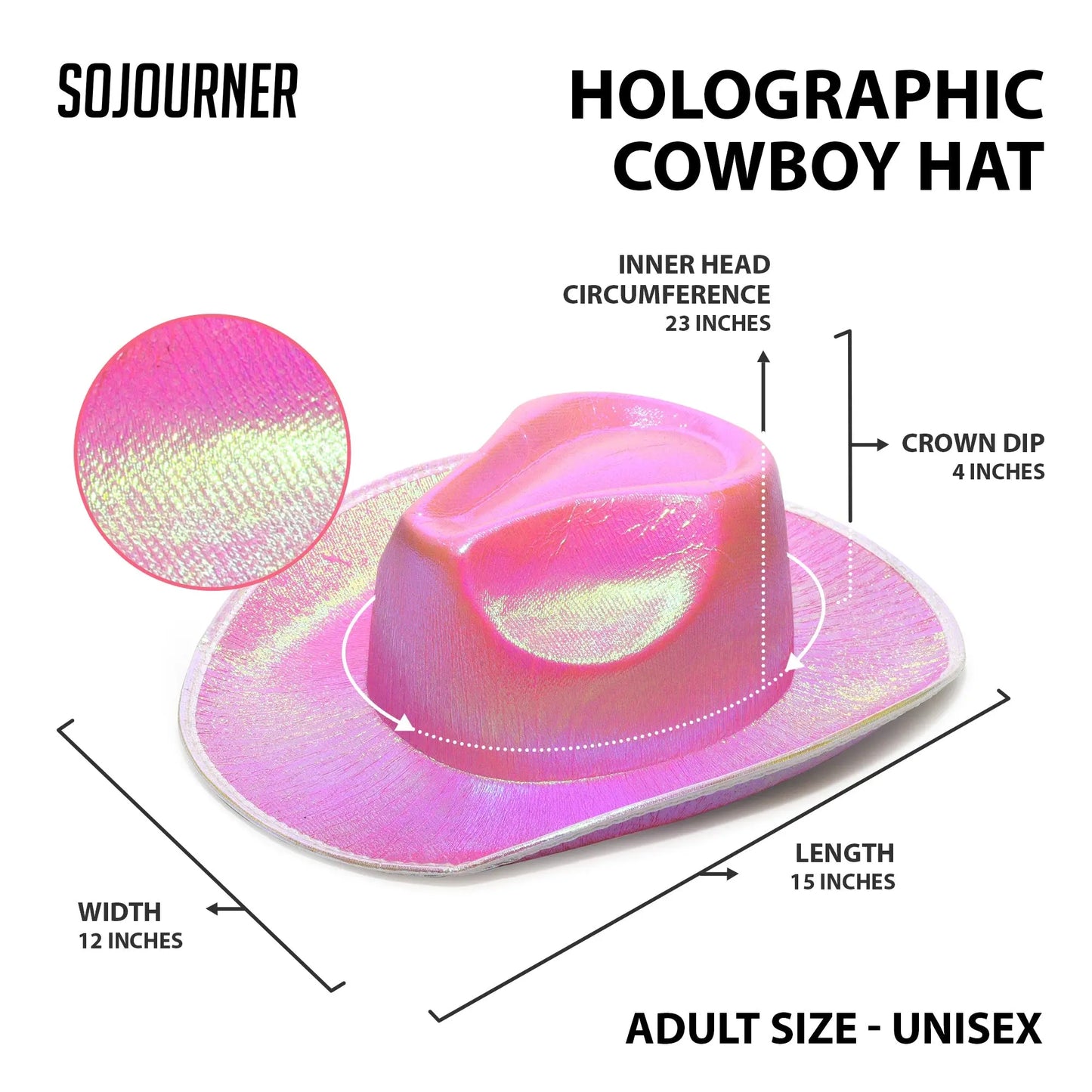 Rave Space Cowboy Hat SoJourner
