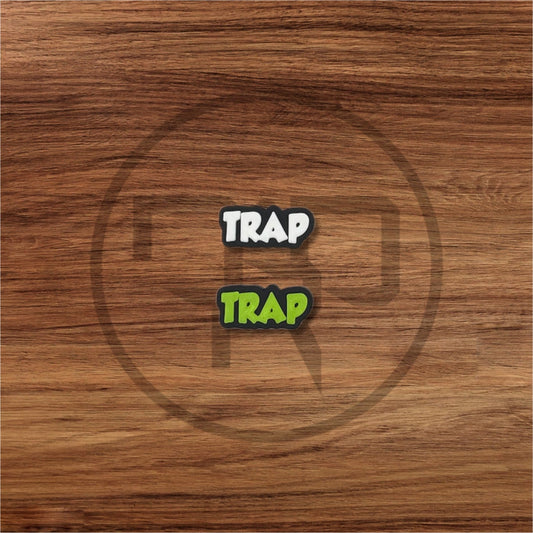 Trap 3D-printed kandi bead and shoe charm