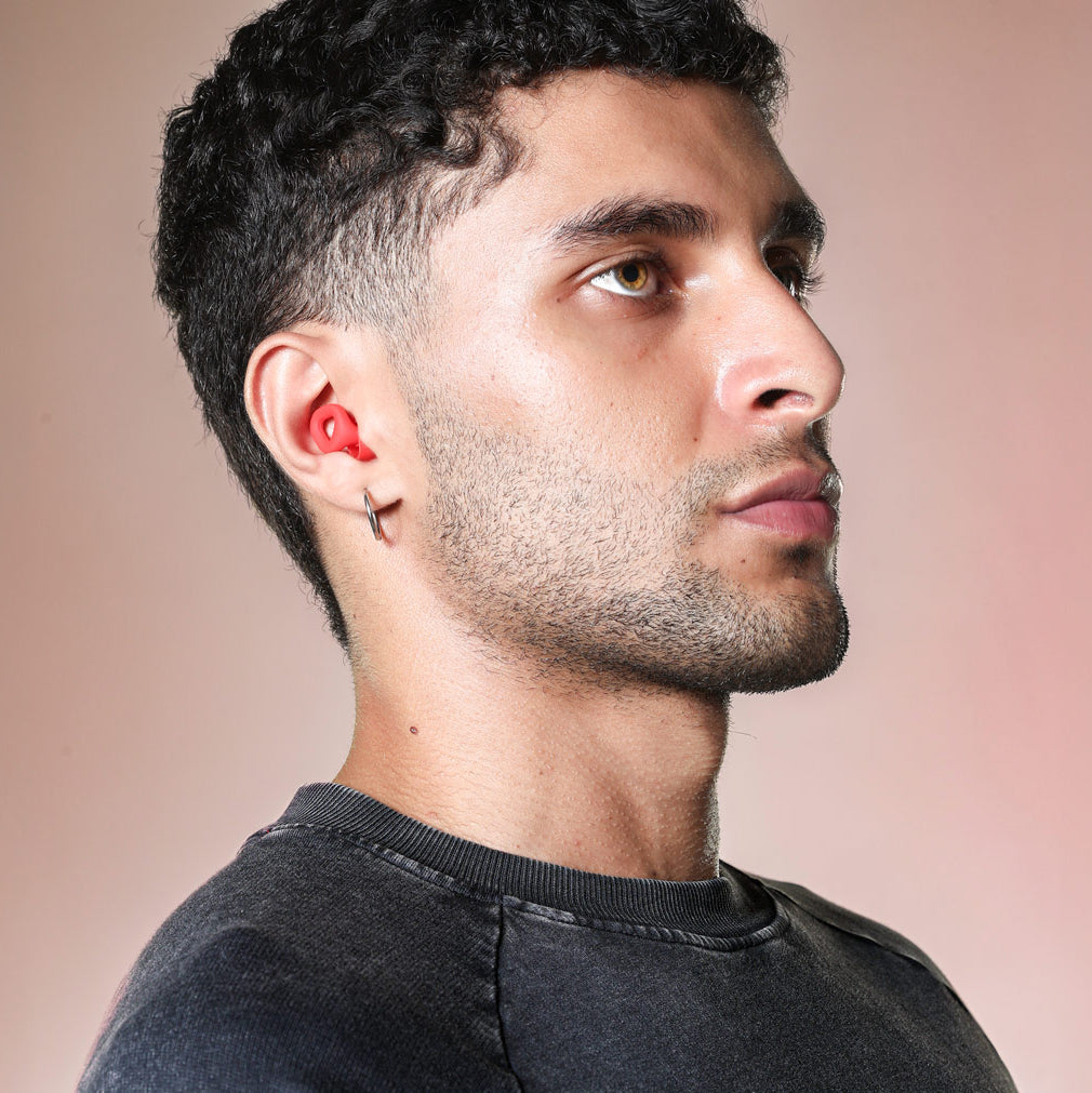 Unwind Earplugs - Fiery Red