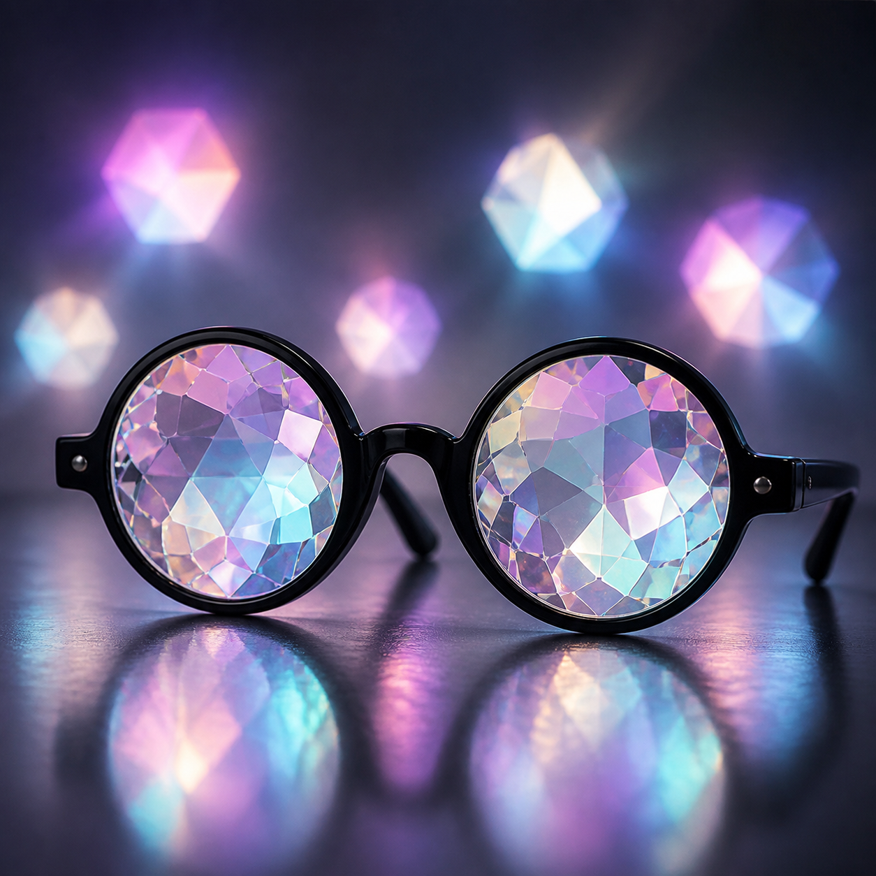 Mosaic Kaleidoscope Glasses