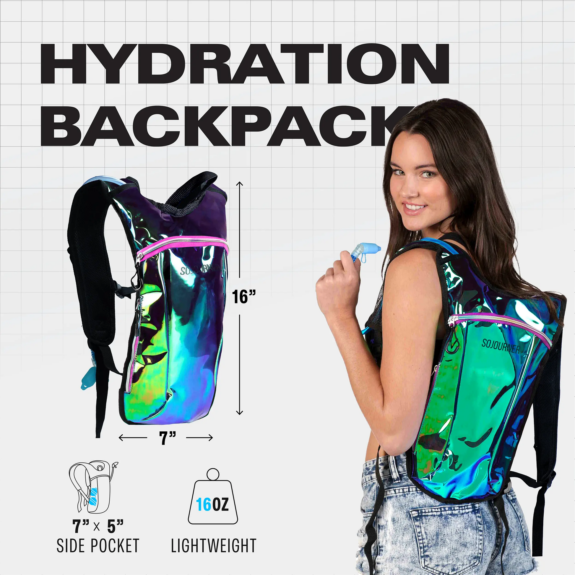 Hydration Pack Backpack (Small) SoJourner
