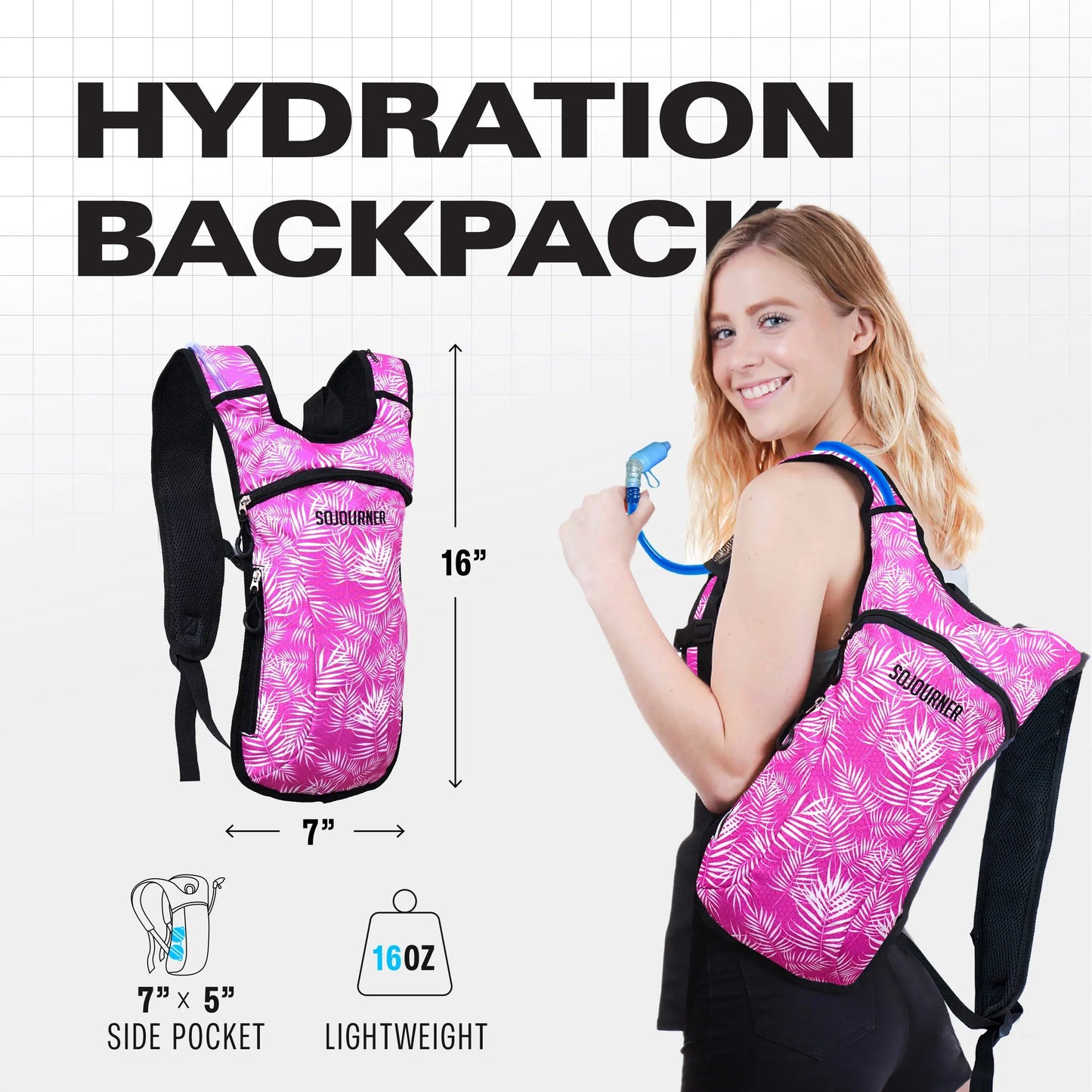 Hydration Pack Backpack (Small) SoJourner