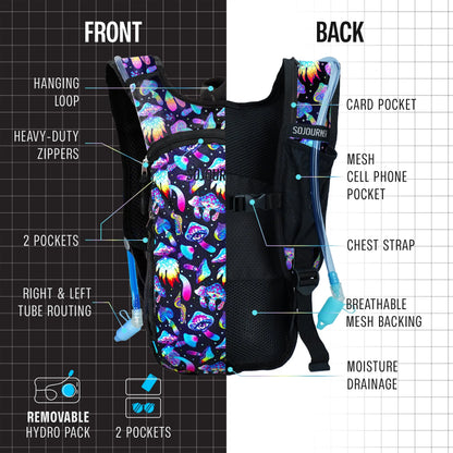 Hydration Pack Backpack (Small) SoJourner