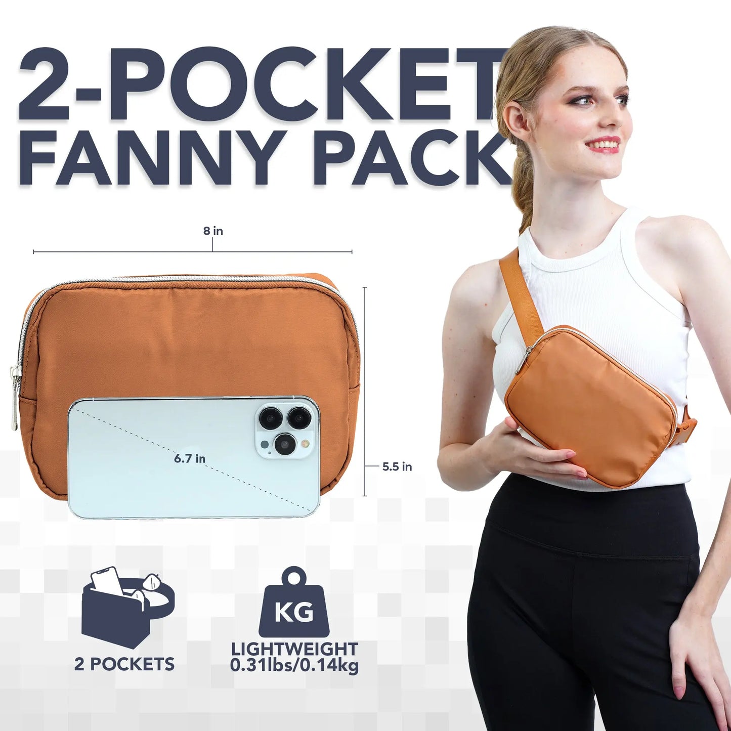 Fanny Pack (1 Pocket) SoJourner