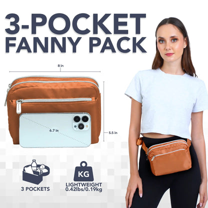 Fanny Pack (3 Pocket) SoJourner