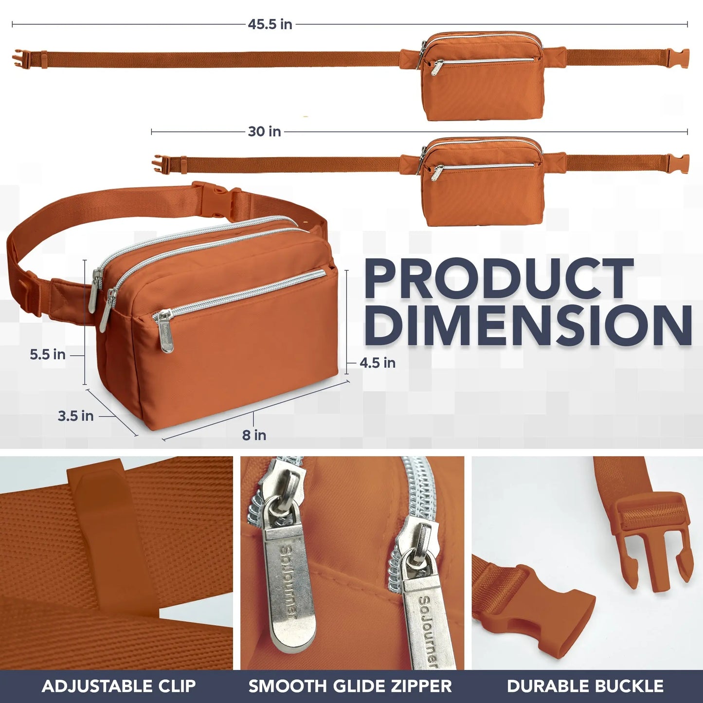 Fanny Pack (3 Pocket) SoJourner