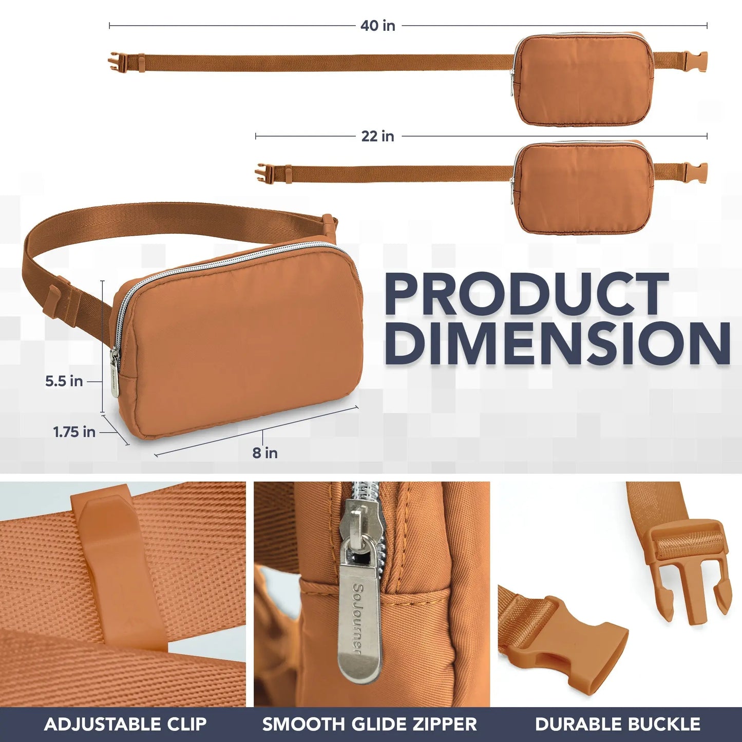 Fanny Pack (1 Pocket) SoJourner