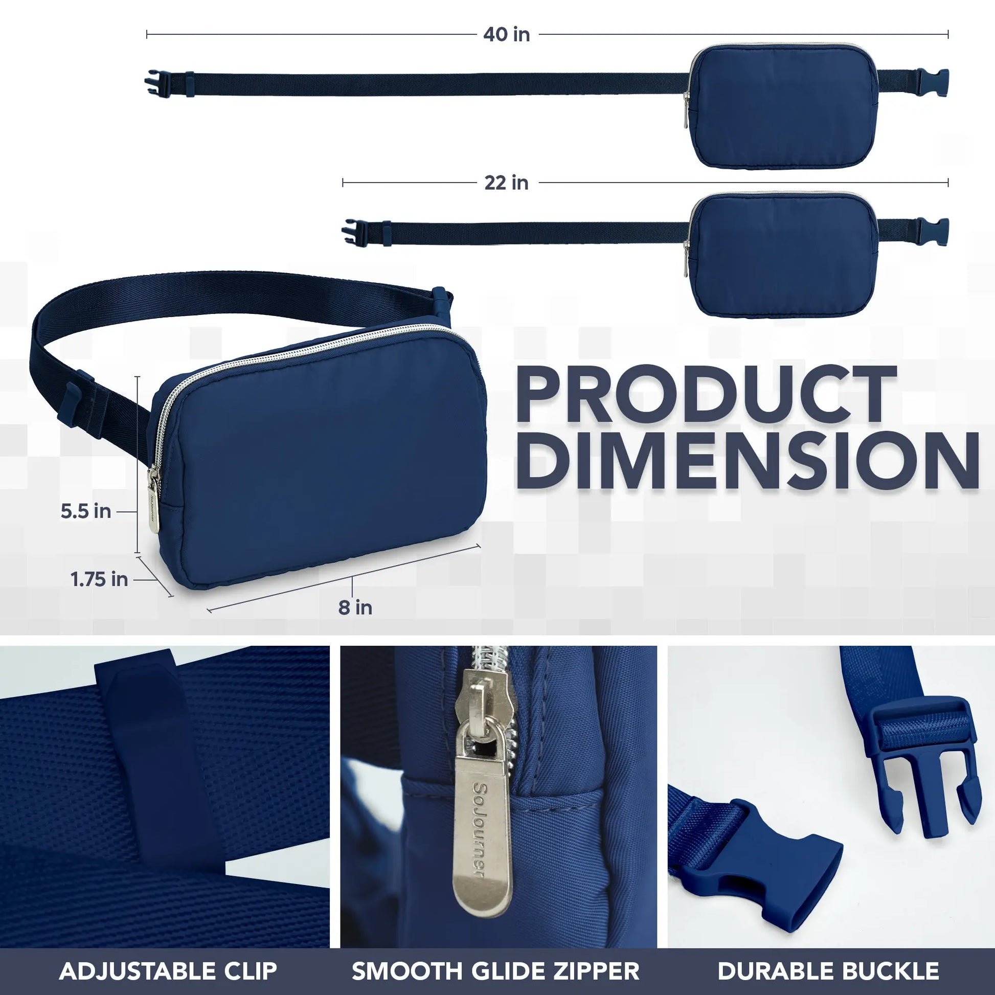 Fanny Pack (1 Pocket) SoJourner