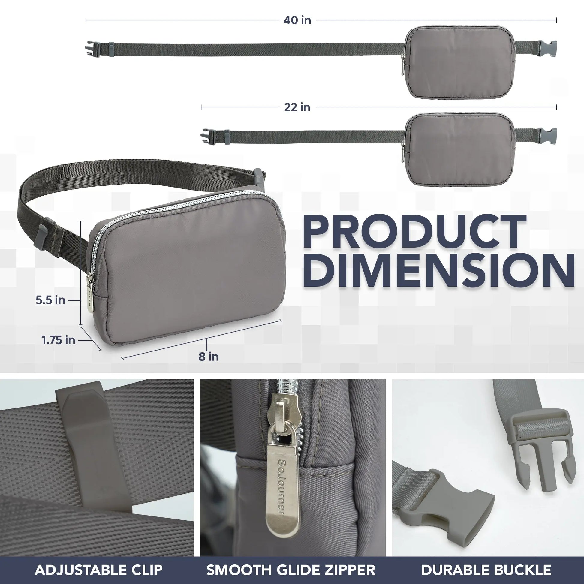 Fanny Pack (1 Pocket) SoJourner