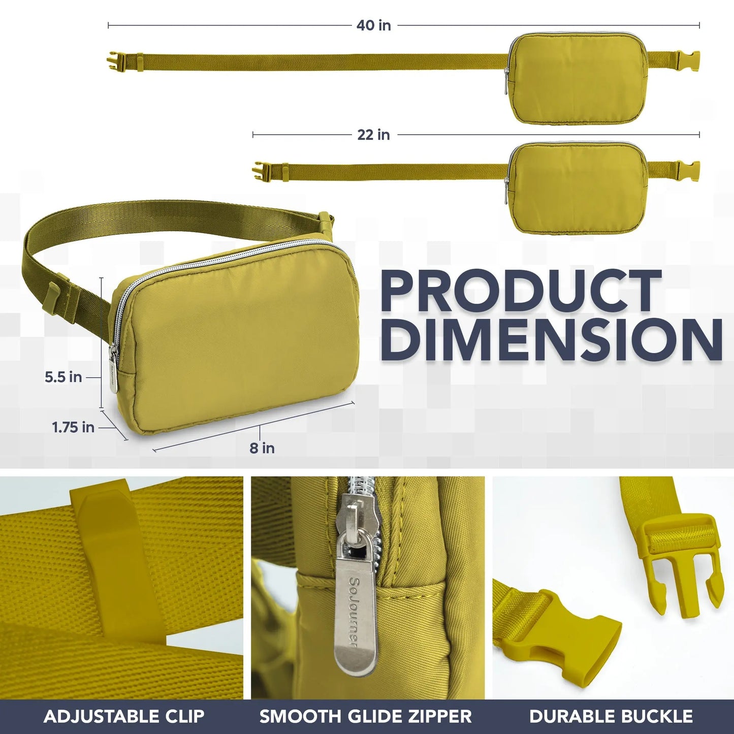 Fanny Pack (1 Pocket) SoJourner
