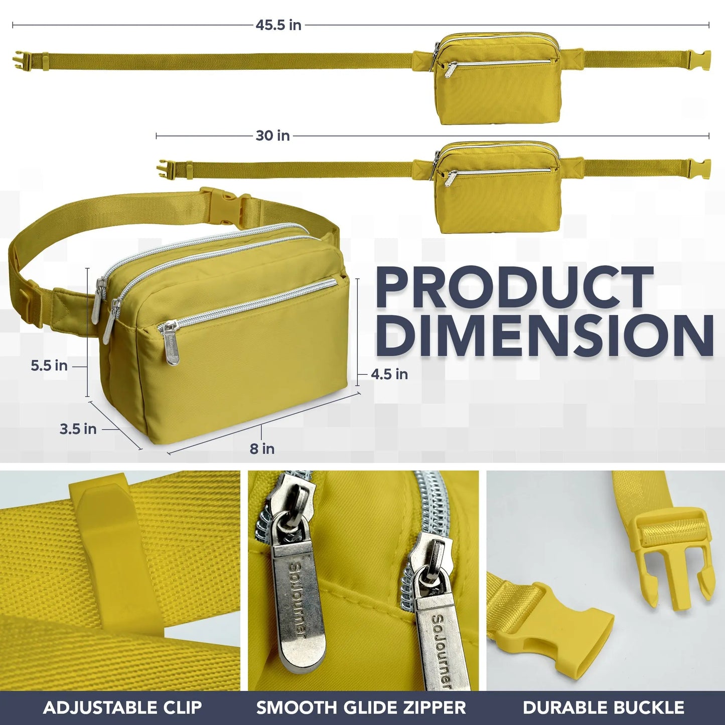 Fanny Pack (3 Pocket) SoJourner