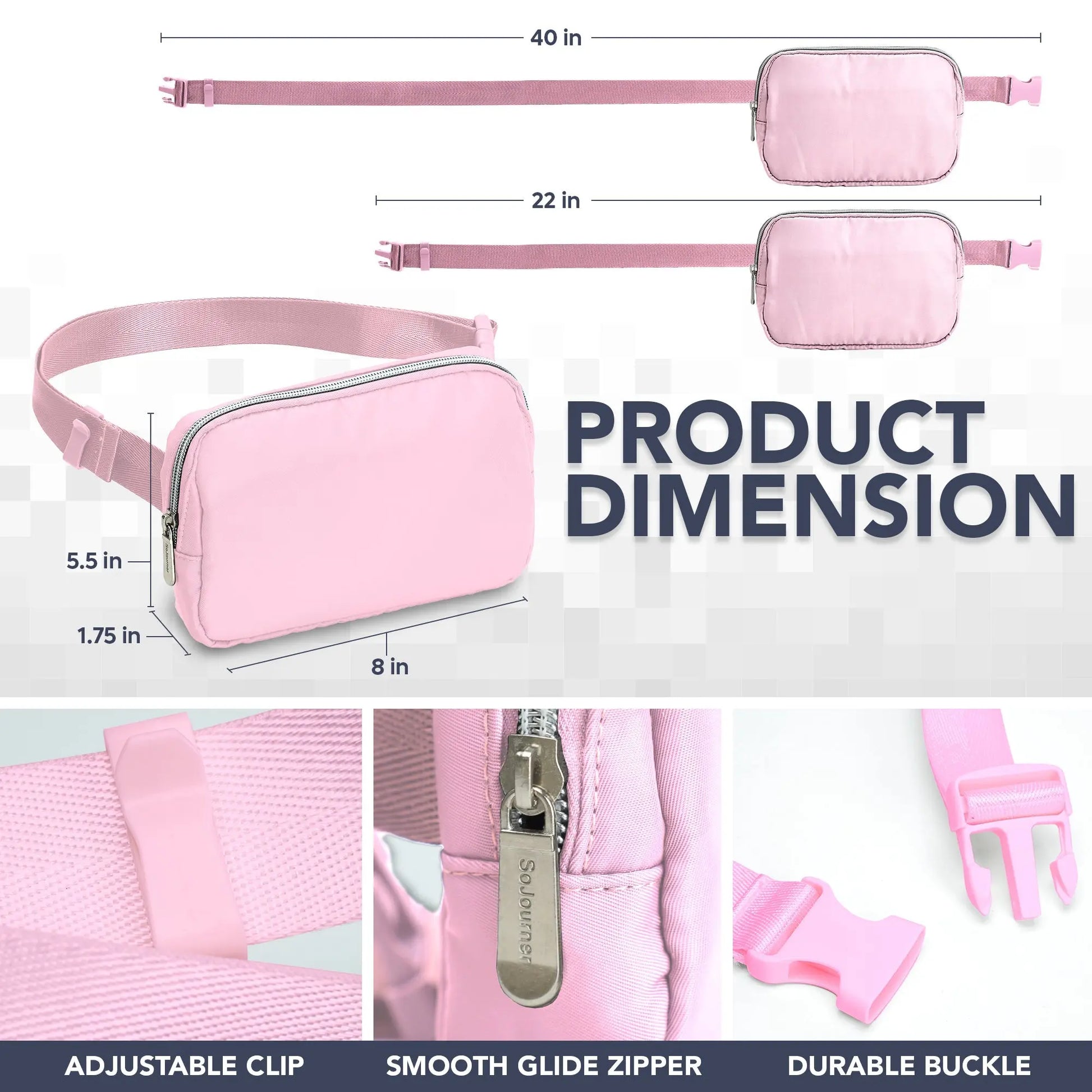 Fanny Pack (1 Pocket) SoJourner