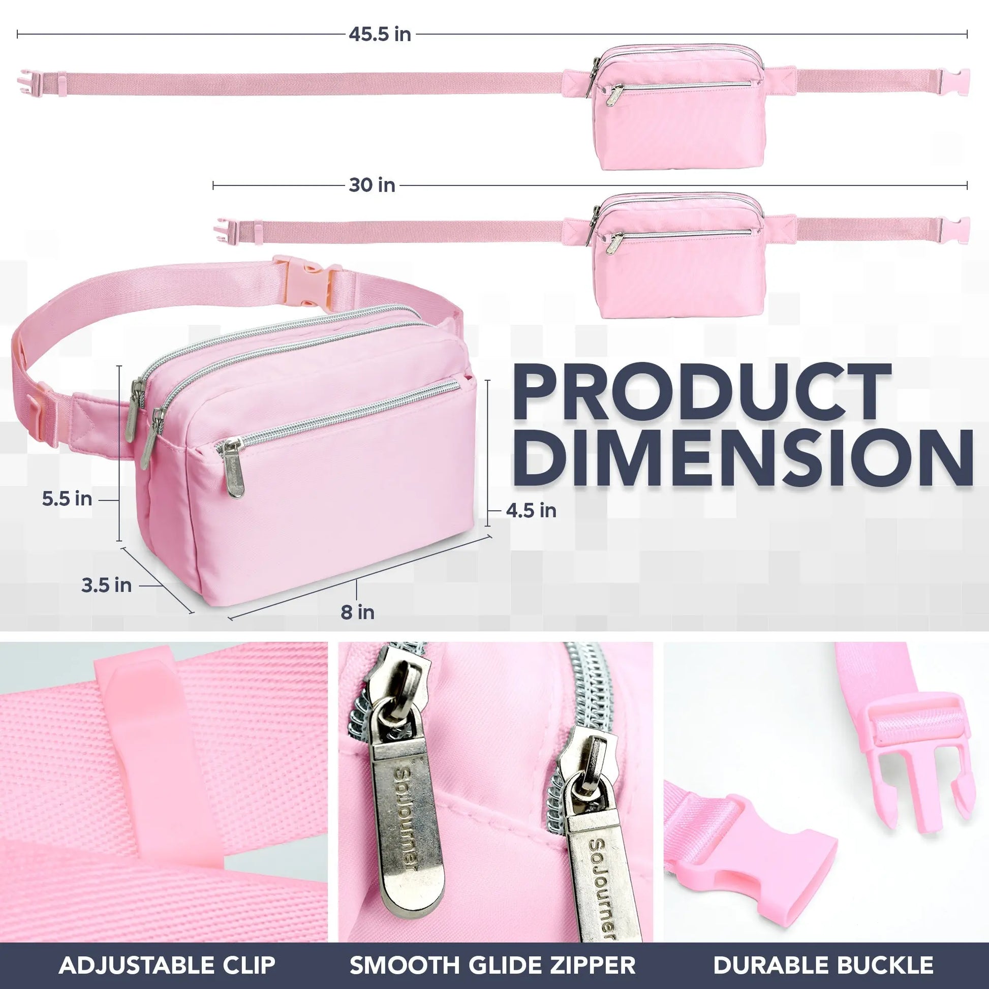 Fanny Pack (3 Pocket) SoJourner
