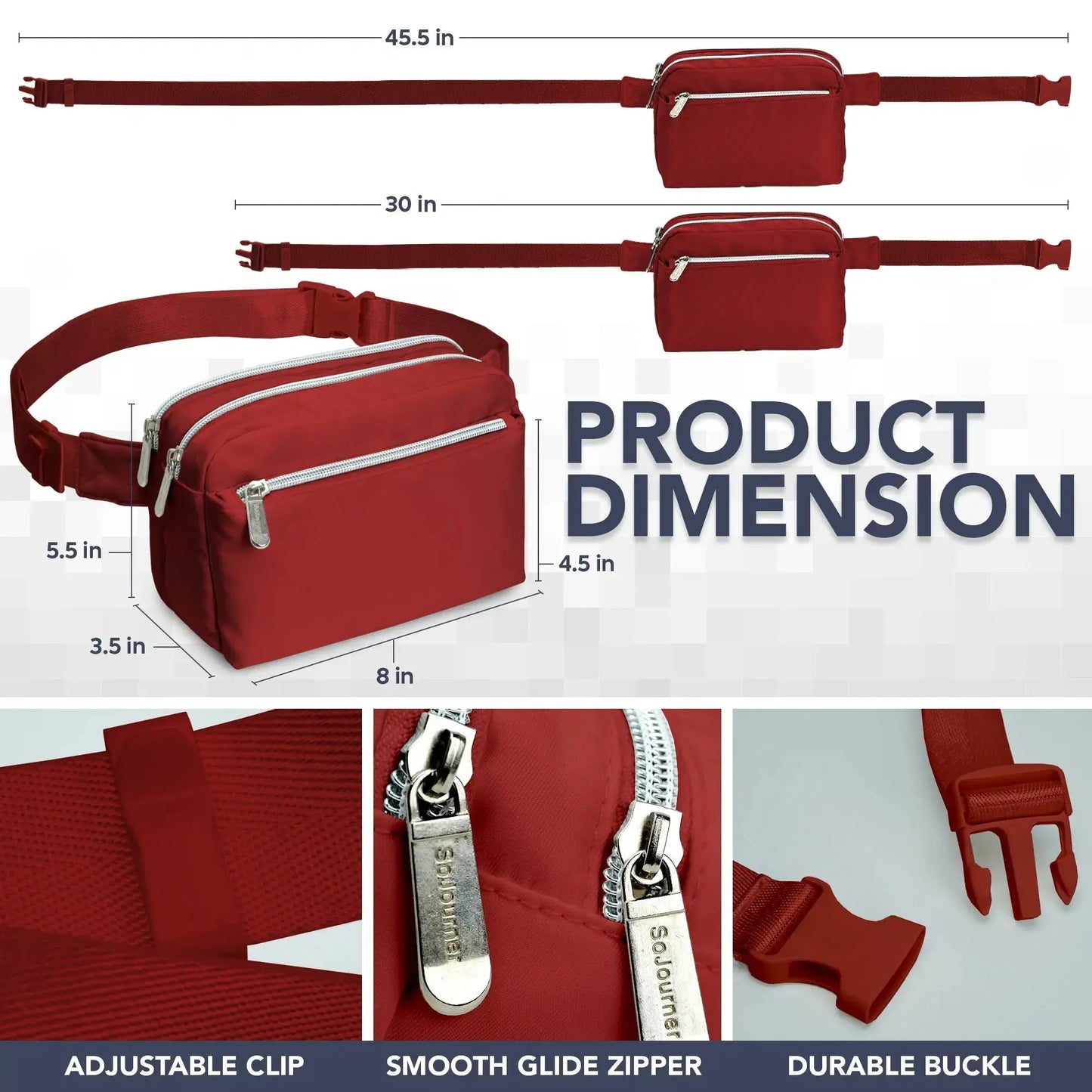 Fanny Pack (3 Pocket) SoJourner
