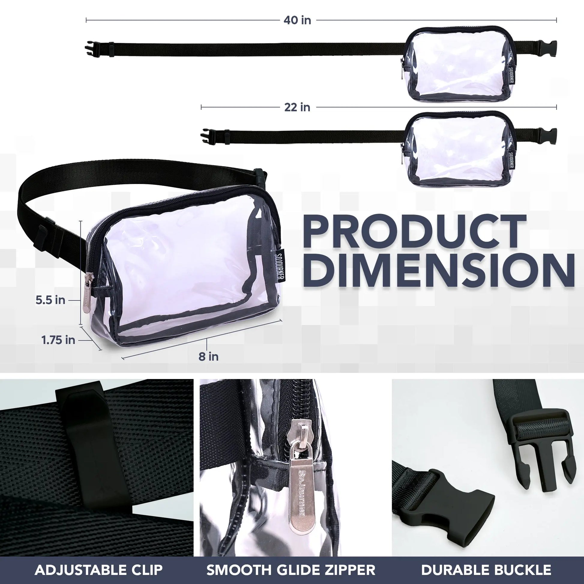 Fanny Pack (1 Pocket) SoJourner