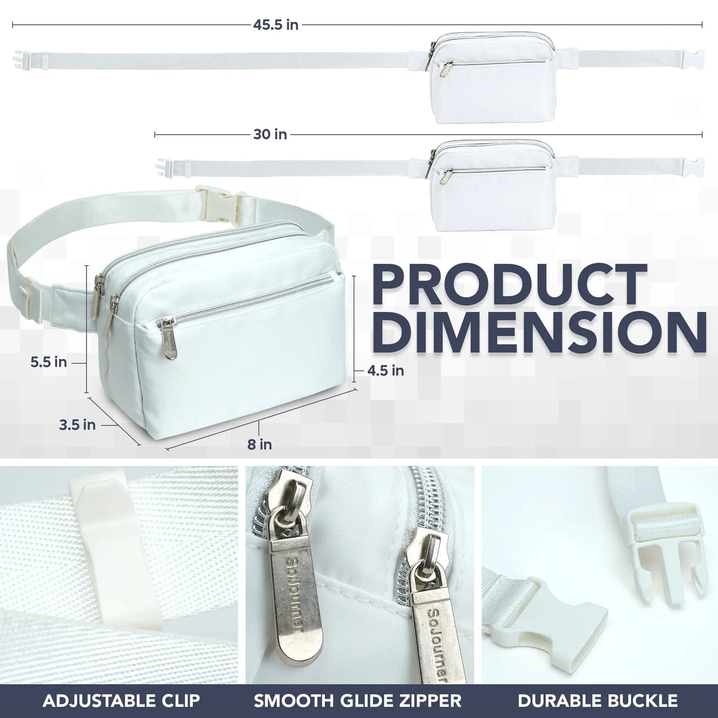 Fanny Pack (3 Pocket) SoJourner