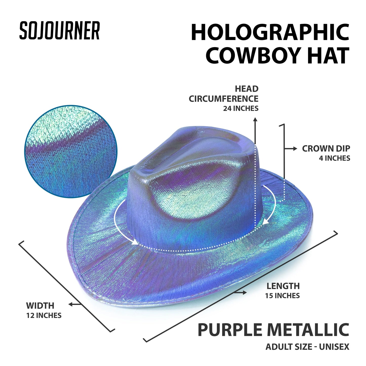 Rave Space Cowboy Hat SoJourner