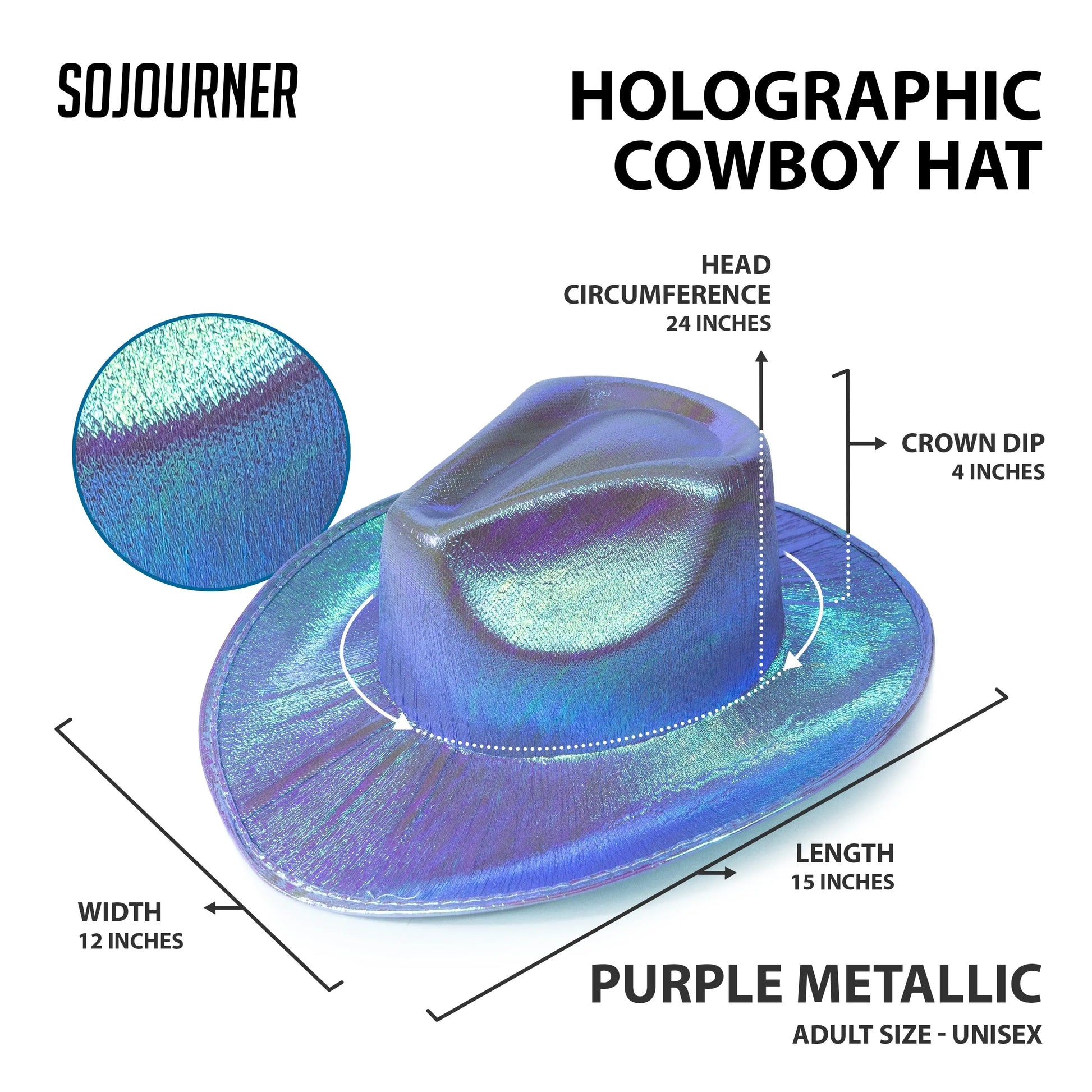 Rave Space Cowboy Hat SoJourner